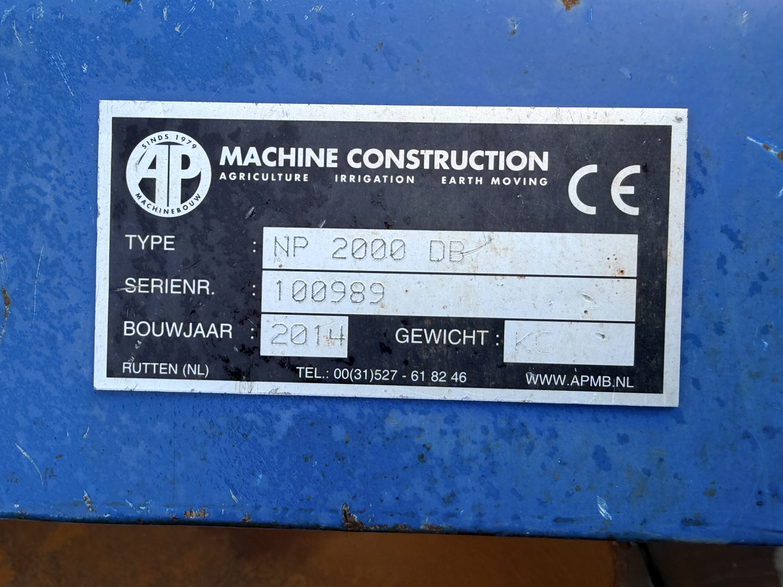 AP NP 2000 DB KUILHAPPER – GEBRUIKT - Afbeelding 7