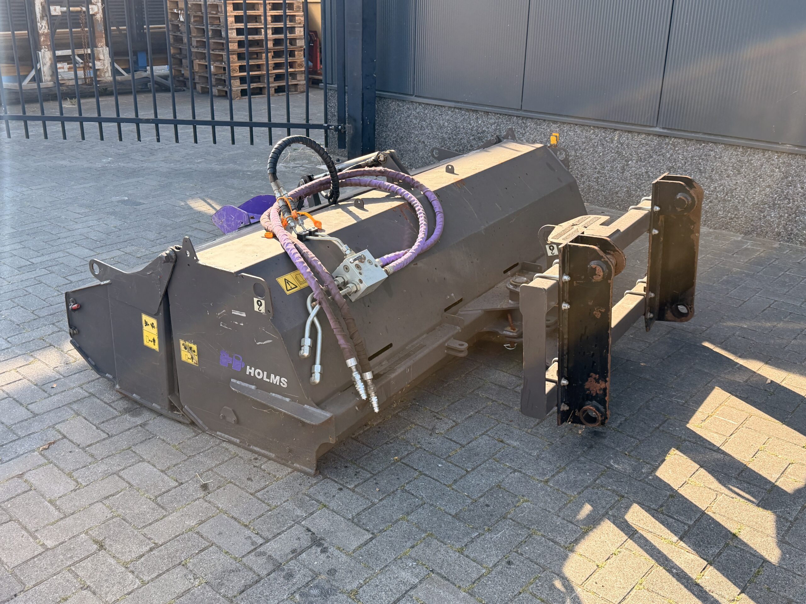 Holms Duo DL185 Hydraulische Veegmachine (Terex) - Afbeelding 4