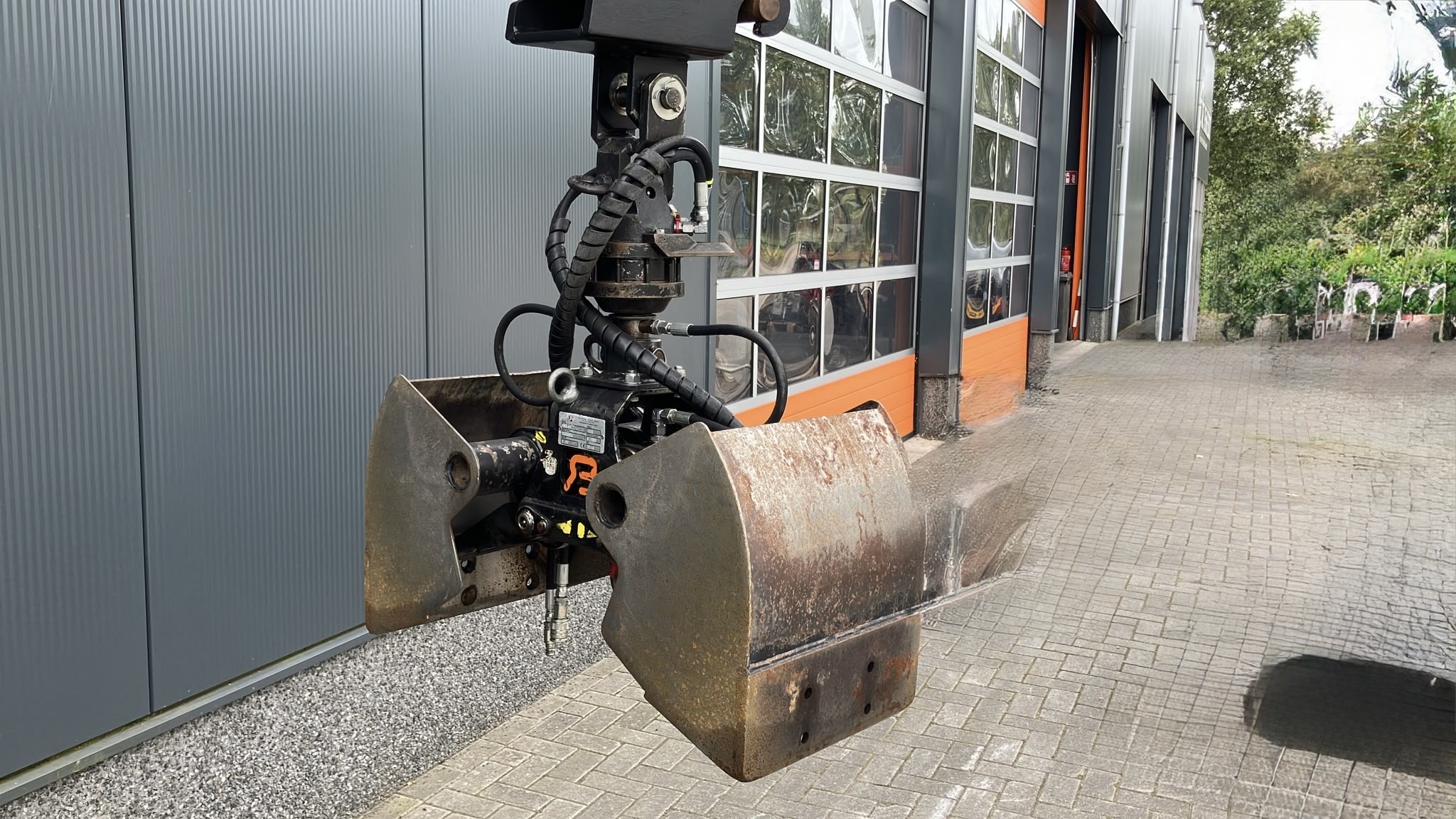 Bakker HBB40 hydraulische grondgrijper