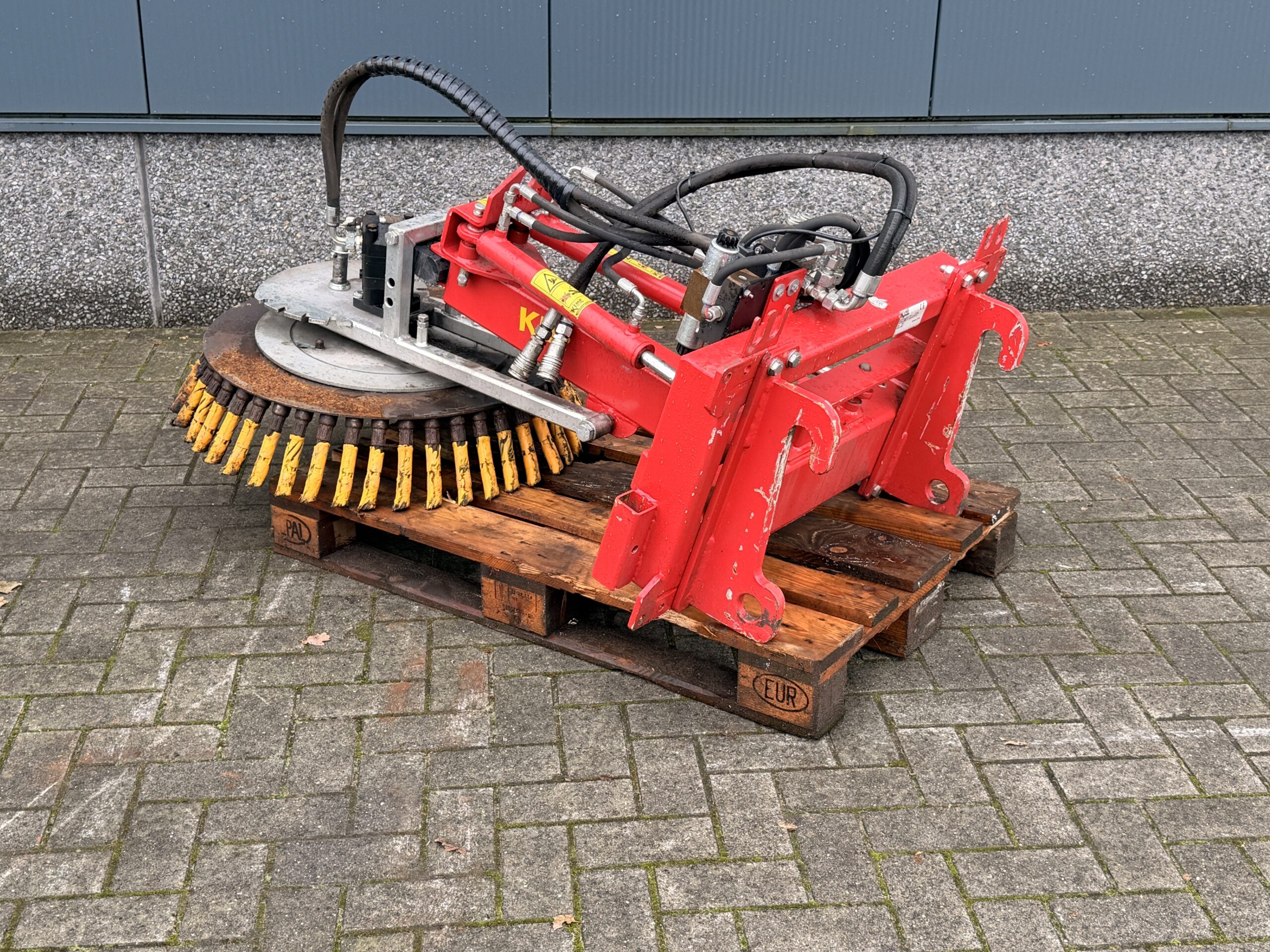 HYDRAULISCHE ONKRUIDBORSTEL – GIANT AANSLUITING - Afbeelding 4