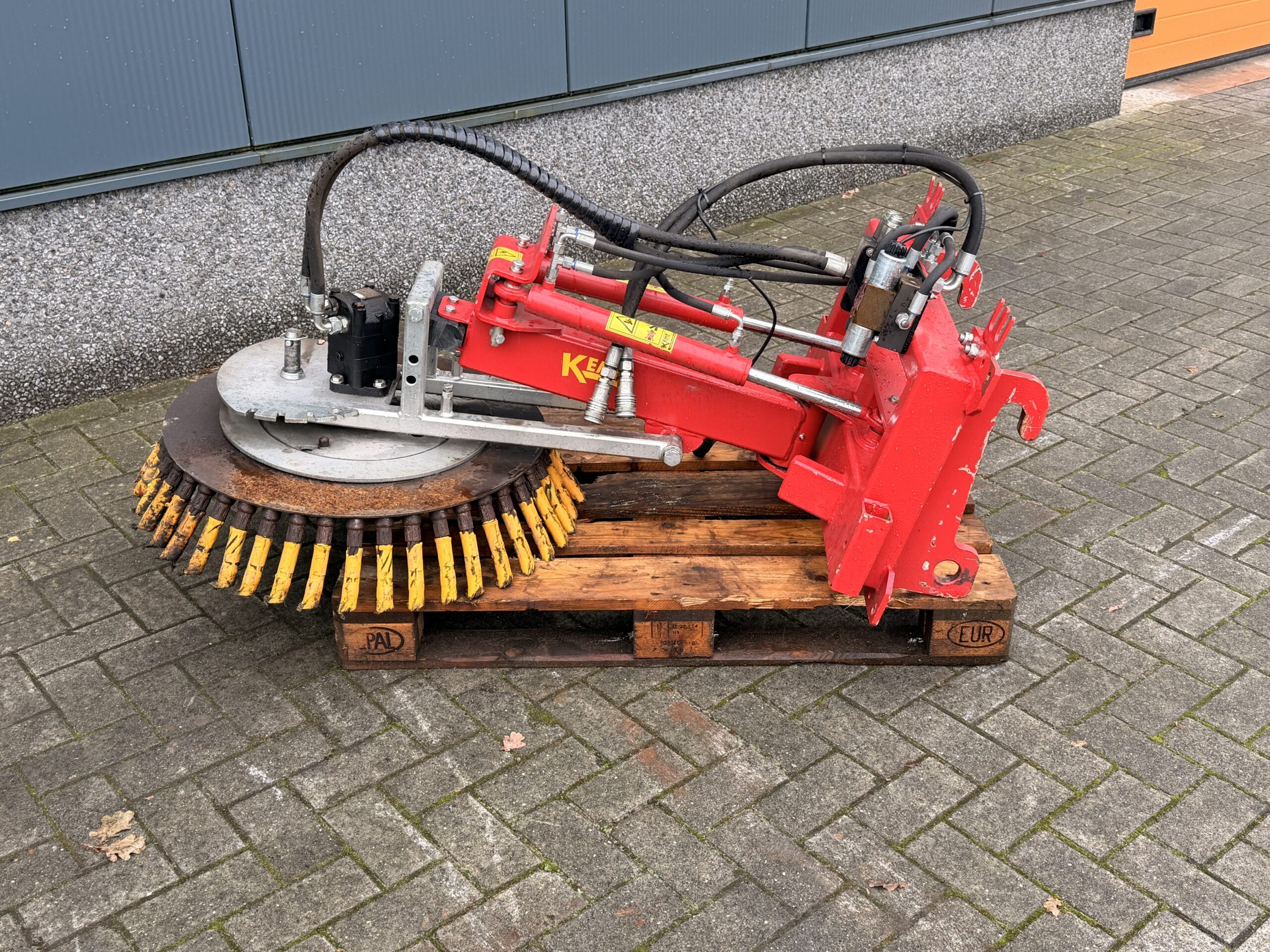HYDRAULISCHE ONKRUIDBORSTEL – GIANT AANSLUITING - Afbeelding 3